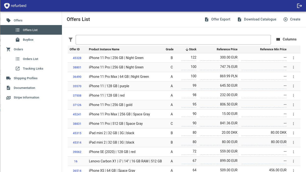 merchant application